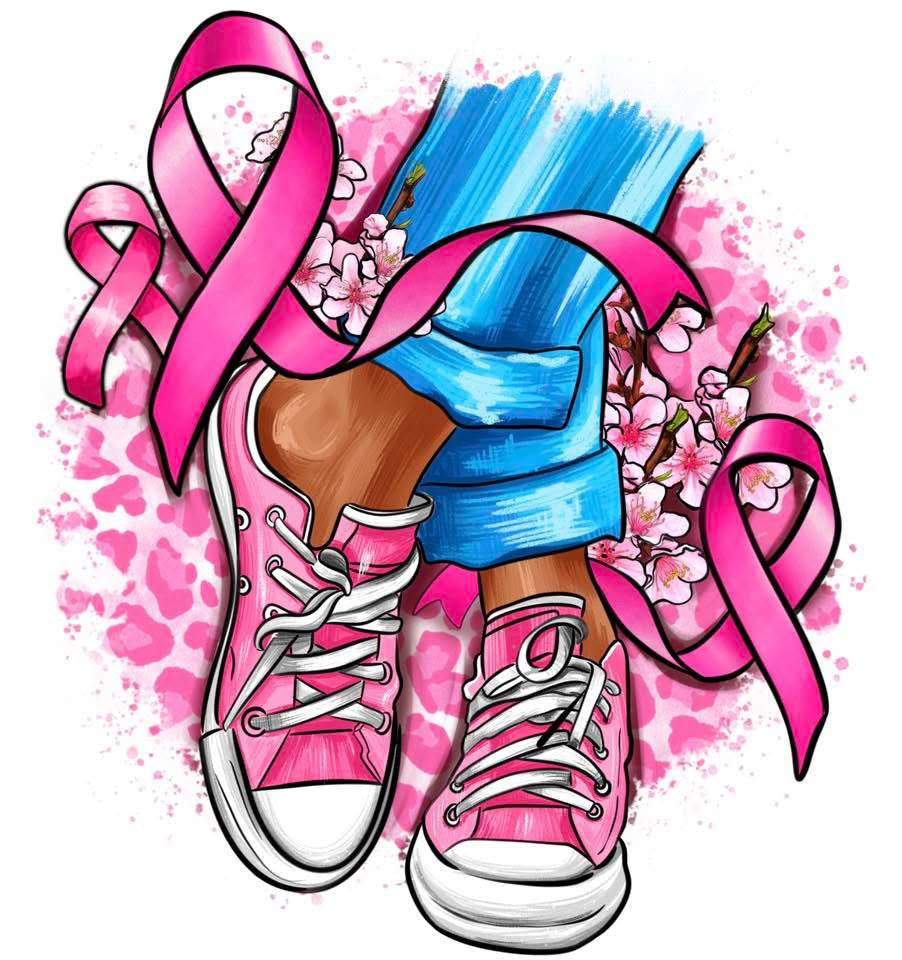 DTF TRANSFER CANCER SHOES
