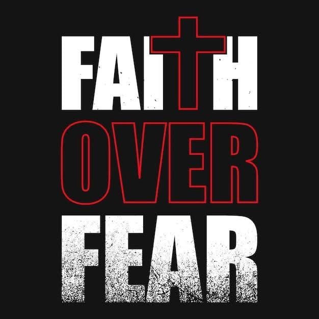 DTF TRANSFER FAITH OVER FEAR