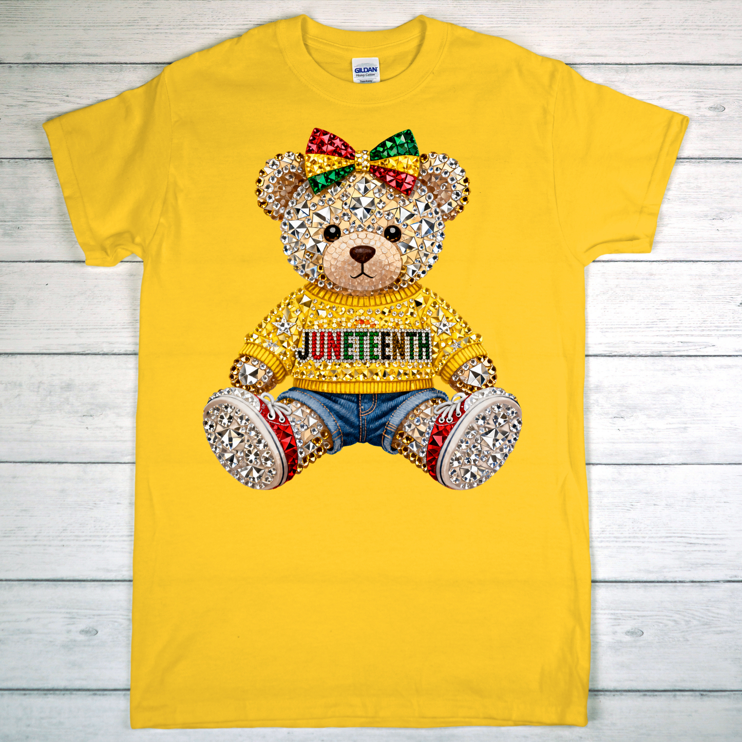Juneteenth Teddy Bear T-shirt