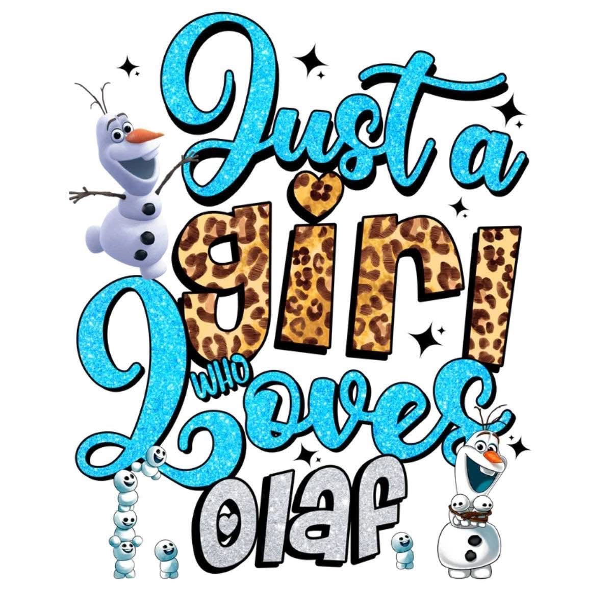 DTF TRANSFER-JUST A GIRL