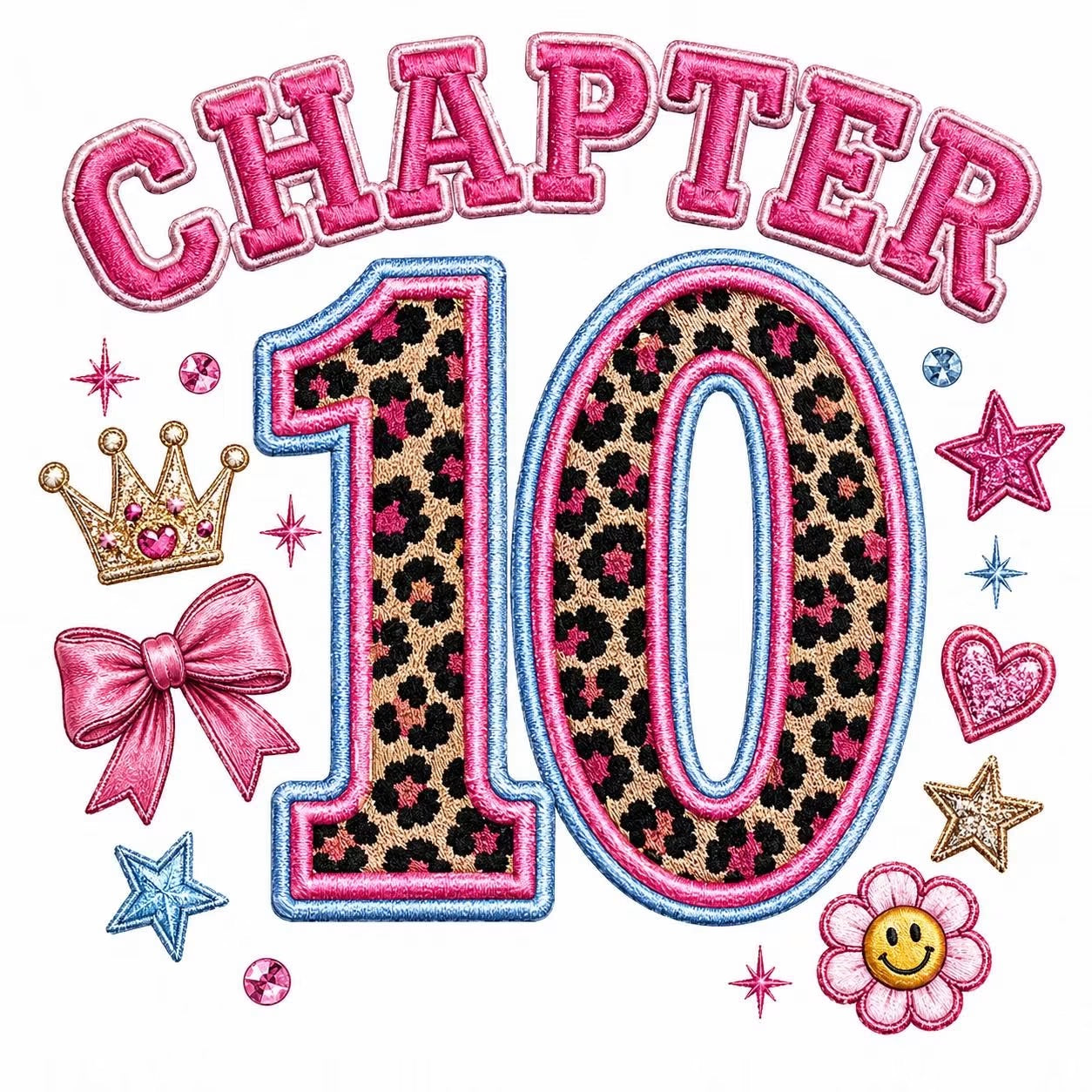 DTF TRANSFER- CHAPTER GIRLS
