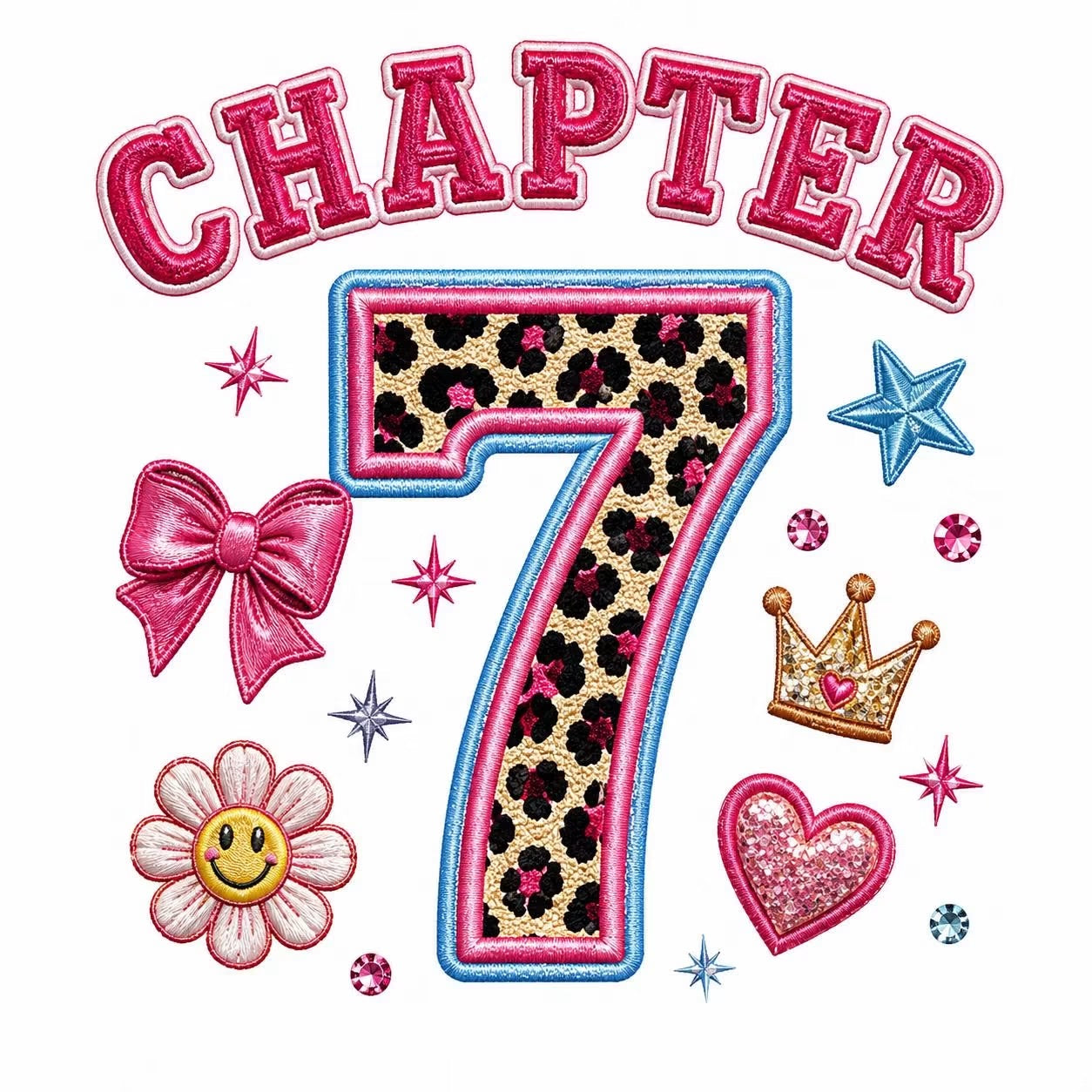 DTF TRANSFER- CHAPTER GIRLS