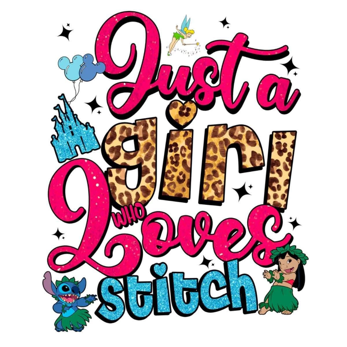 DTF TRANSFER-JUST A GIRL