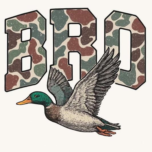 DTF TRANSFER CAMO BRO
