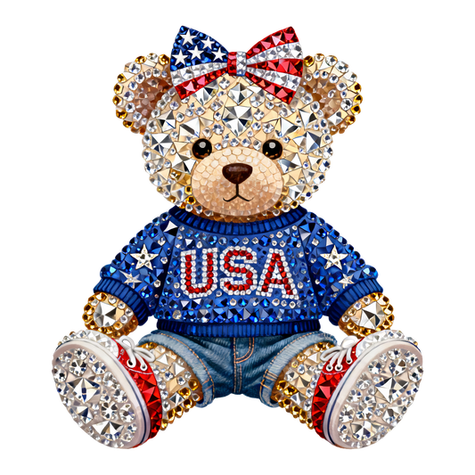 USA TEDDY BEAR SHIRT
