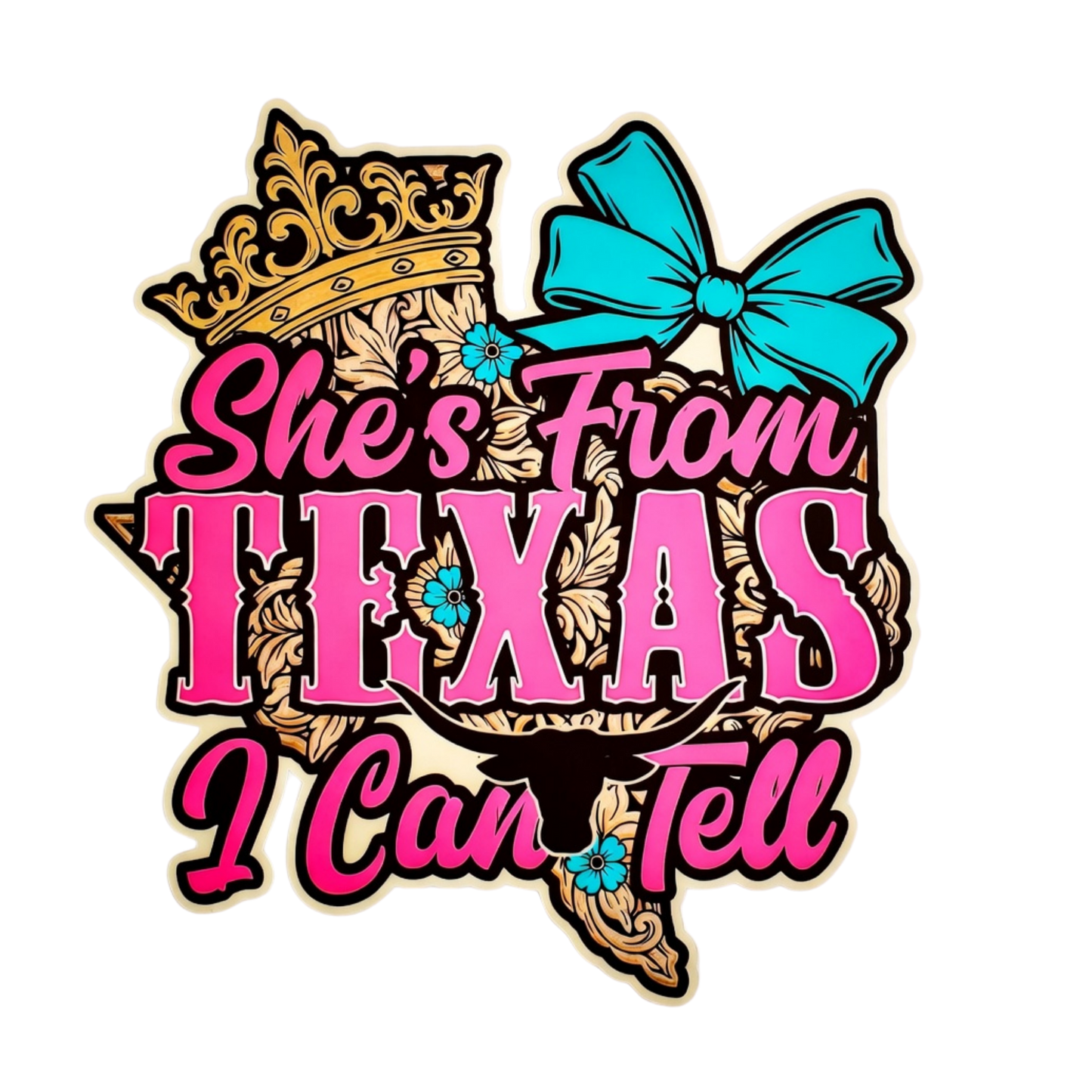 DTF TRANSFER- SHE'S FROM TEXAS